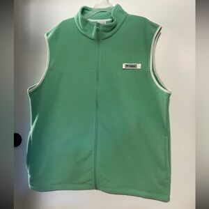 Columbia PFG fleece zip up vest